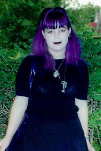 CLICK HERE TO SEE THE BIG PICTURE. This is a shot of Jodi on my front porch.